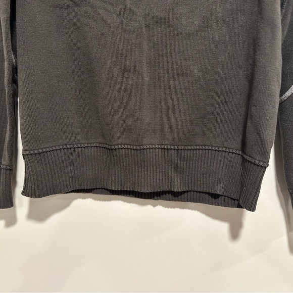 Mens Sz: S Esprit Dusty Black Club Marittimo 1/4 Zip Pullover Elbow Patches. - Picture 11 of 12